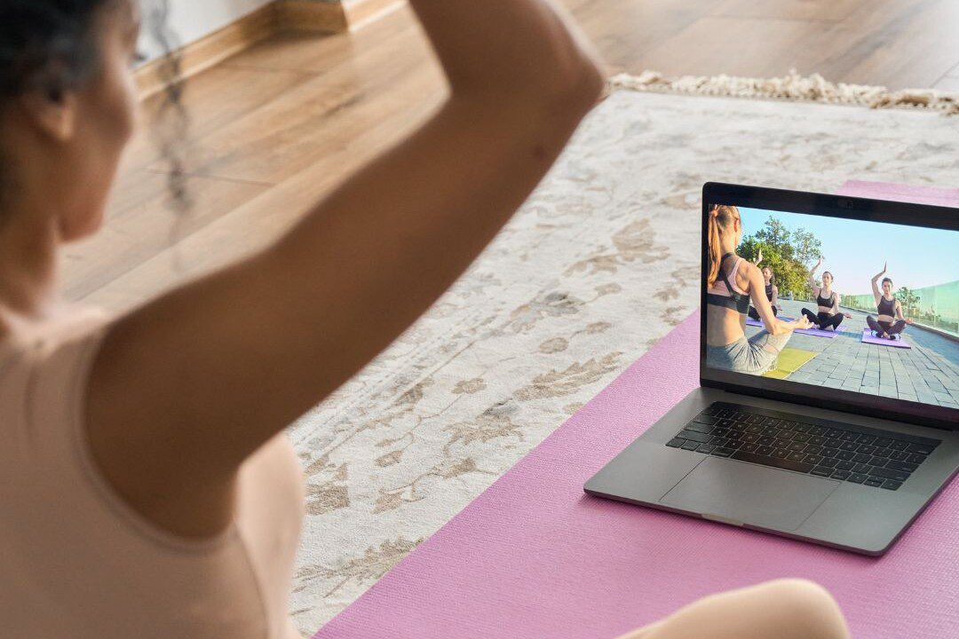 online yogasession